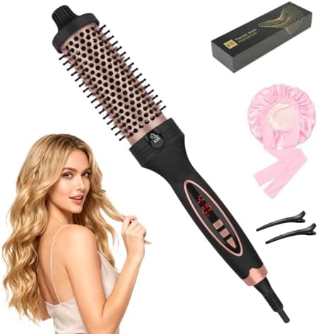 IUIBeauty Thermal Brush, Heated Round Brush with 5 Heat Settings ...