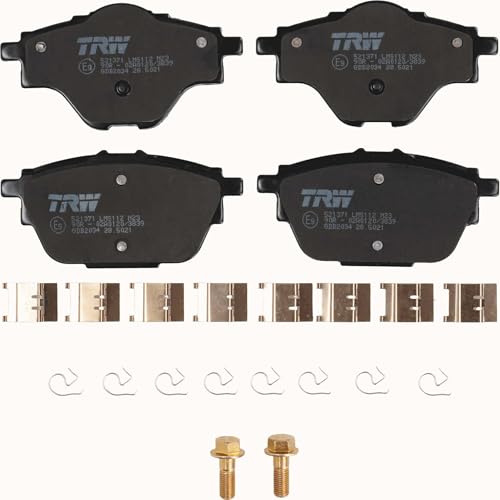 Plaquettes TRW GDB2034 pour résoudre les sifflements de frein arrière Peugeot 3008 II
