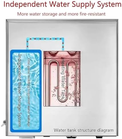 NGWEI Commercial Electric Steamer, 2/4/6-Hole Bun Machine, 110V Hot Food Warmer, Adjustable 30-110℃ Temperature, Anti-Dry Burning Feature for Restaurant Use