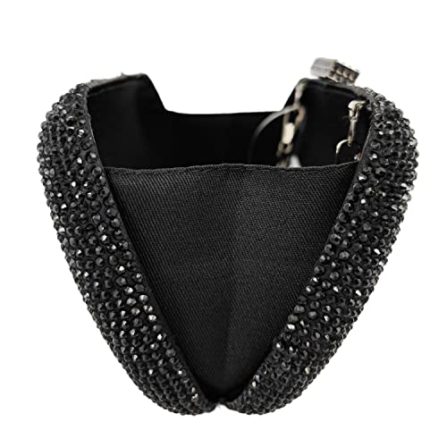Image of Boutique De FGG Mini Rhinestone Clutch Purse,Evening Bags and Clutches for Women Formal,Crystal Clutch Bag Wedding Handbags