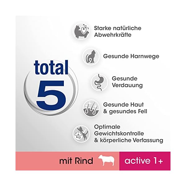 Adult 1+ Katzentrockenfutter reich an Huhn – Bild 7