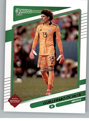 2021-22 Donruss Road to Qatar #85 Guillermo Ochoa Mexico Official Soccer Trading Card in Raw (NM or Better) Condition