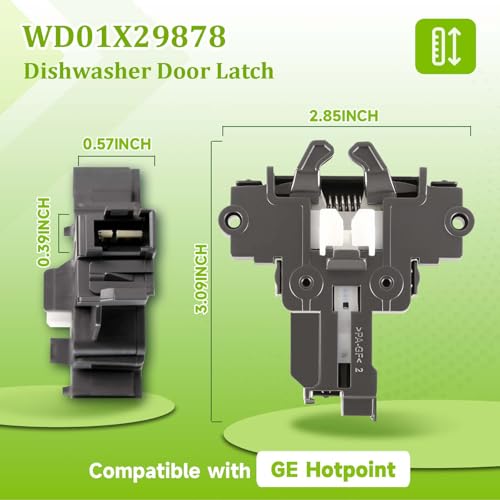 【2026】WD01X29878 Dishwasher Door Lock for GE Hotpoint, 1 Year Warranty - image 2