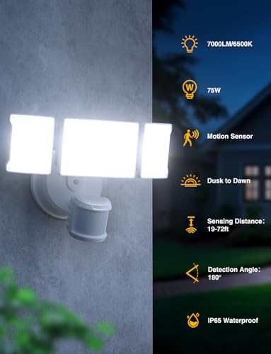 Motion Sensor Security Lights Wireless
