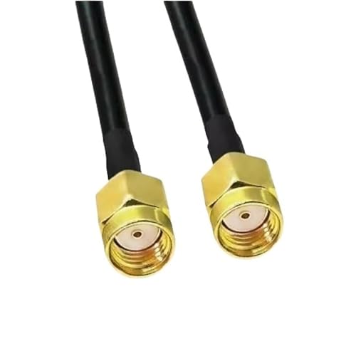 L*/M*R195 50-3 �P�[�u�� RPSMA/SMA ���� SMA �I�X���X�R�l�N�^���p 50ohm ���� WI/*FI an*/�e�i�����p(Lavender,30CM)