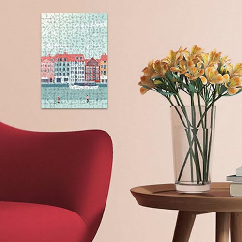 Puzzle Moment 300 pièces : Copenhague Ravensburger France - vue 4