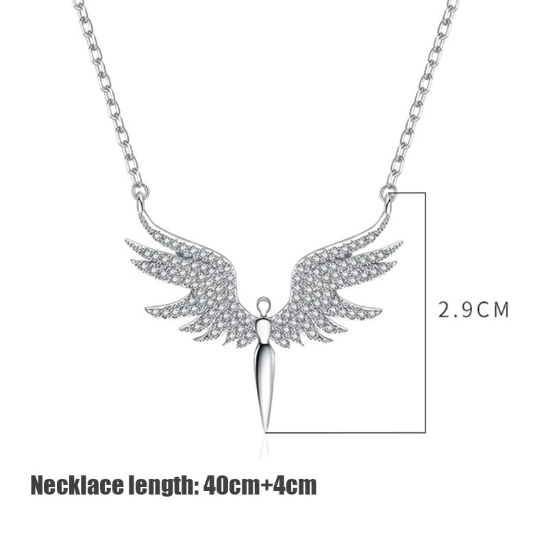 925 Sterling Silver Pendants Necklaces For Women 18'' Cable Chain Jewelry Gift E