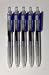 MUJI Clear Ballpoint Gel Pen [Blue] 0.5mm x 5