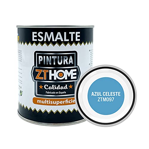 Pintura Mate Interior/Exterior/Multisuperfie para Azulejos baño Cocina, Madera, Puertas, Metal, radiadores, Muebles, Ceramica/Esmalte sintentico