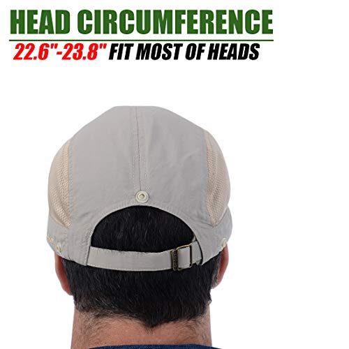 image for Sun Cap USHAKE Fishing Hat UPF 50 UV Protection Outdoor Hiking Jungle 