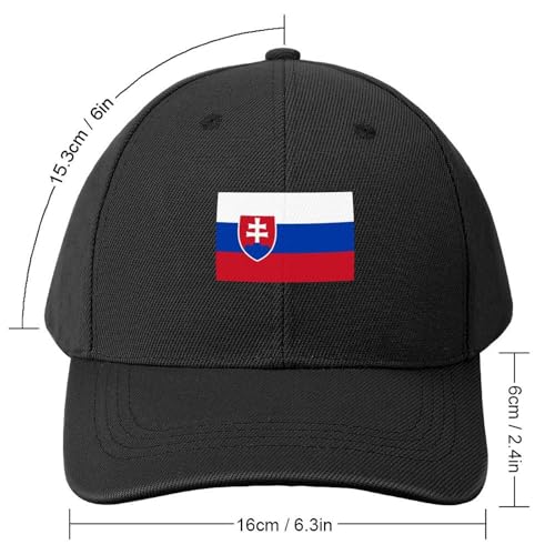 Slovakia Flag Children Baseball Cap Adjustable Snapback Trucker Hats Boys Girls Sports Outdoor Travel hat2