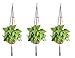 Magnolora 3 Pack Macrame Plant Hanger Indoor Outdoor Hanging Planter Basket Jute Rope Handmade Knotted Plant Hanging Holder 4 Legs 42 Inch