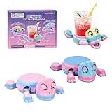 ASDTGOE 3D Printed Funny Turtle Coasters - Colorful Wacky Turtle Coaster Stress Relief Toys, Desktop...