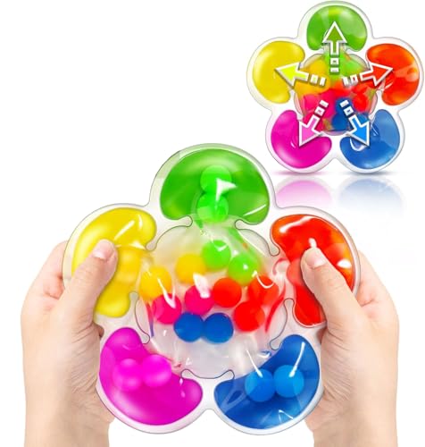 KASTWAVE Color Sorting Sensory Toy | Montessori Fine Motor Skills Game for Toddlers 1-3 Preschool Color Matching Educational Toy Gifts for Boys & Girls