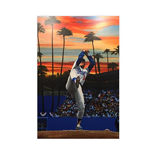 Fernando Valenzuela Baseball Poster6 Canvas Boutique Poster Wall Art Decoration Unframe: 12x18inch(30x45cm)