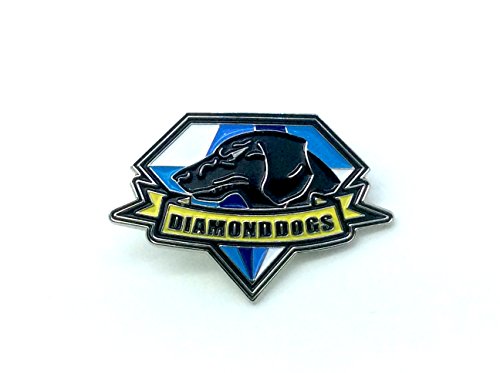 Patch Nation Diamond Dogs Metal Gear Solid Cosplay Metal Pin Badge