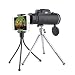 Produktbild Monokular Teleskop Dual Focus wasserdicht stoßfest Fogproof T3MCO Smartphone Kameraobjektiv HD Zoom mit Stativ für Birdwatching, Reisen, Jagd, Camping, Klettern, Konzerte, Sport