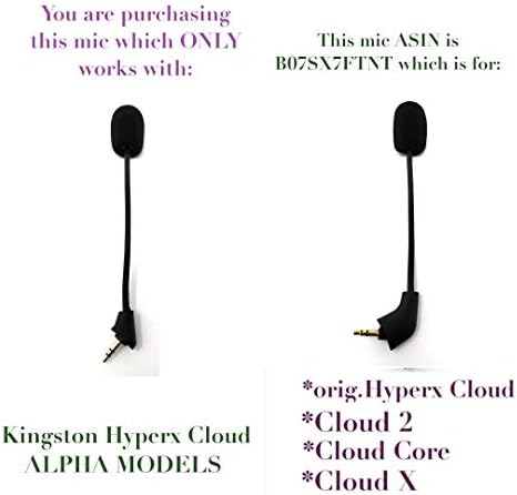 3.5mm Mic Headphone Microphone For Kingston Hyperx Cloud Alpha S Ii X Core  Pro Silver Cloudx Cloud9 Edition Gaming Headsets - Microphones - AliExpress