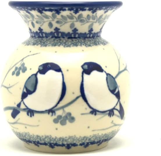Polish Pottery Bubble Vase - Unikat Signature - U4830