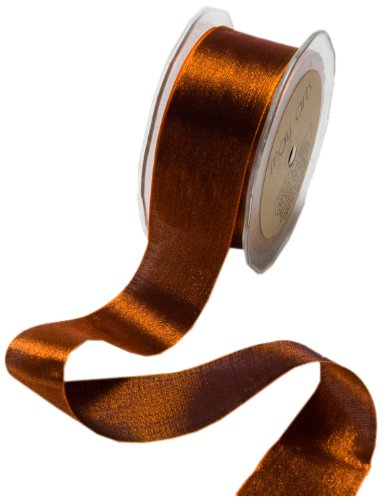 May Arts 1/2-Inch Wide Ribbon, Copper Iridescent