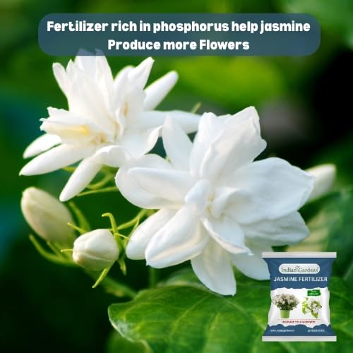 Image of Indian Gardens - Jasmine Organic Fertilizer | Plant Food For Flowering Plants | Flower Booster (5 Kg)