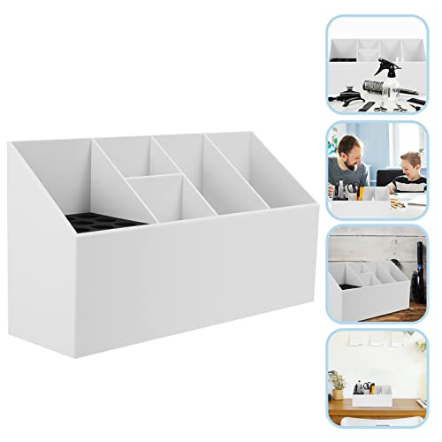 Support en plastique peignes ciseaux à cheveux stable et multi-compartiments - 4