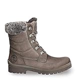 Fabricado en España Panama Jack Tuscani, Botines para Mujer, Gris (Grey B15), 40 EU