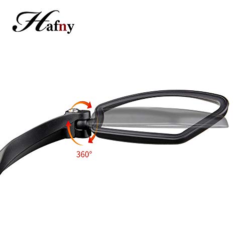 Festnight Hafny Handiness Firmness Ajustável Espelho de Aço Inoxidável Retrovisor Dobrável Mountain