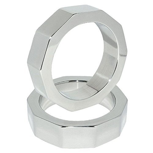 Anillo Pene y Testiculos Metalhard Nut de 45Mm con Peso de 21g
