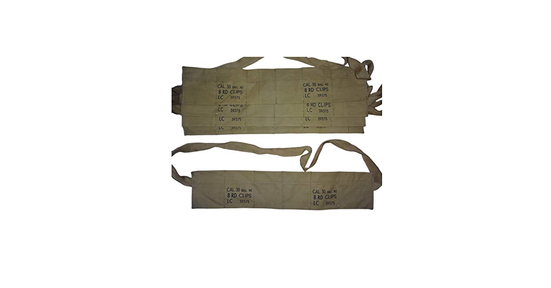 Amazon.com : warreplica WWII Korean war US Army Bandolier
