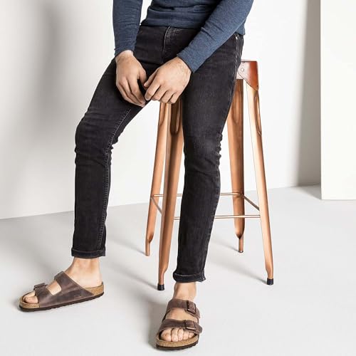 Image of Birkenstock Womens Arizona Open Toe Casual Slide Sandals