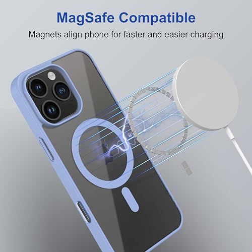 Image of amazon basics Back Case Cover for iPhone 16 Pro Max | Compatible for iPhone 16 Pro Max Back Cover | Scratch-Resistant Back Cover | Sierra Blue