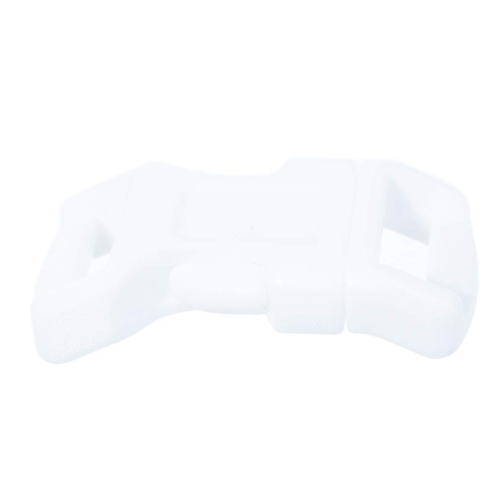 Paracord Planet Buckles – 1/2 Inch – Variety of Colors – Contoured Single Bar & Economy Side Release Double Bar