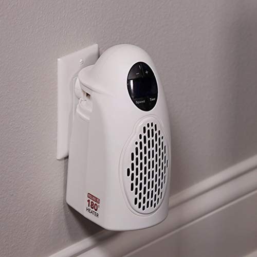 Energiebesparende elektrische mini kachel met afstandsbediening, elektrische verwarming in het stopcontact tot 22 m²… - Image 4