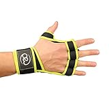 Fitness Mad Power Lift Handschuhe – Schwarz, Small/Medium