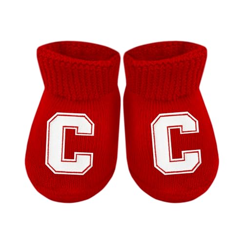 Baby Bootie Sock - Cornell Big Red - Red - Newborn - 6 Mos