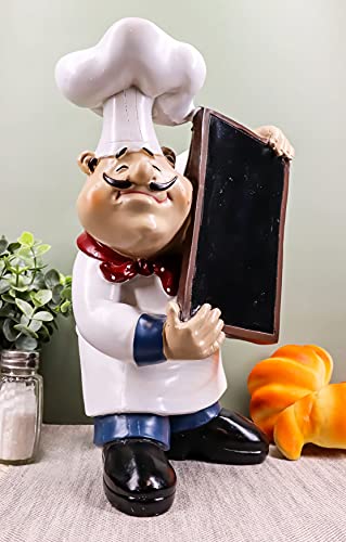 Estatua Decorativa Chef Francés Maestro 10.75 pulg miniatura 6