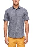 Slim fit s.Oliver Herren 130.12.006.11.120.2037718 Hemd, Blue, M