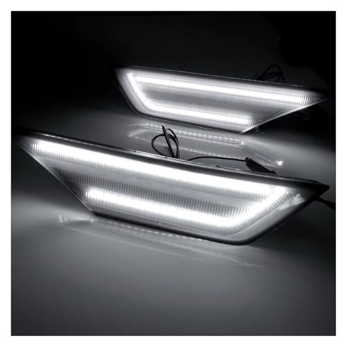 Intermitentes laterales LED Civic 2016-2020 ámbar blanco luces de giro ahumadas