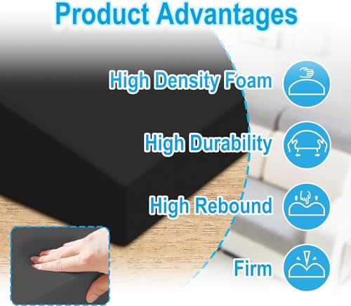 Moonoom MOONOOM03 3 Pcs 20 X 20 Inch Furniture Seat Support - High-Density Foam Couch Sofa Cushion Support thumb #4