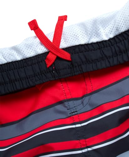 Big Chill Boys Rash Guard Set - 2 Piece UPF 50+ Quick Dry Sun Protection Swim Shirt and Swimming Trunks (Sizes: 4-14)4