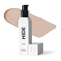Vista 8 de HIDE PREMIUM - Base de maquillaje líquida,revisa el buscador de tonos para una combinación perfecta, base impermeable multiusos de primera calidad