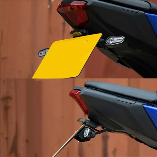 Support de plaque d'immatriculation Yamaha MT-07 2025 kit garde-boue - 3