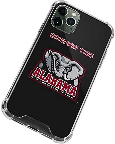 Skinit Clear Phone Case Compatible with iPhone 12 Pro Max - Officially Licensed University of Alabama Primary Logo Design