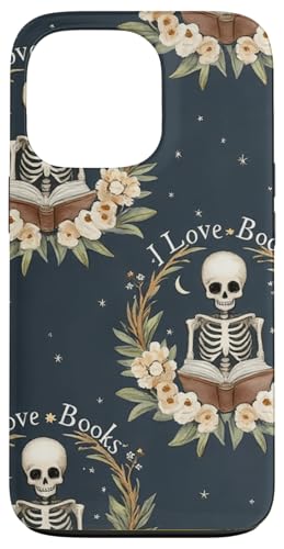 I Love Books Quiet Reader Book Lover Bookworm ���w �X�}�z�P�[�X iPhone 13 Pro �p