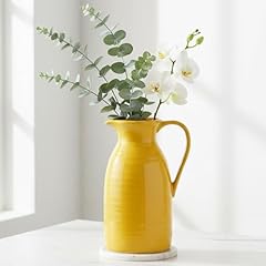 Yellow - Pitcher Vase