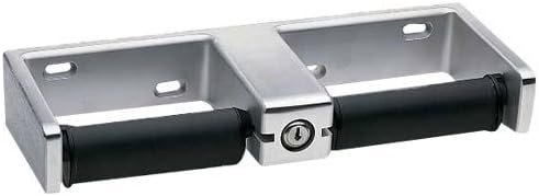 Bobrick - 27460 - Dispensador de papel higiénico de doble rollo de aluminio