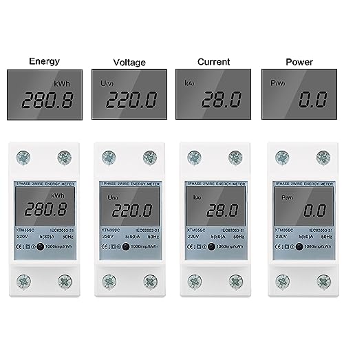 Jadeshay Contatore Energia, Elettrica Monofase