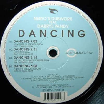NERIO'S DUBWORK FT D PANDY / DANCING