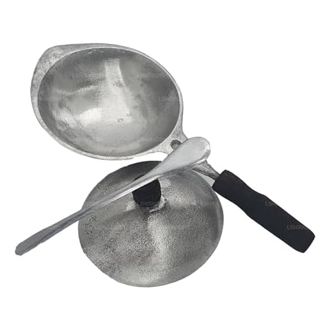 Lakpura® 15cm Aluminium Hopper Pan with Lid Cover